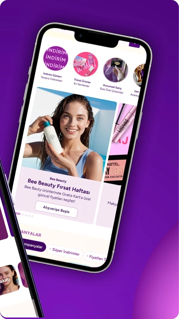 Gratis public App Store image 2, showing its shopping experience