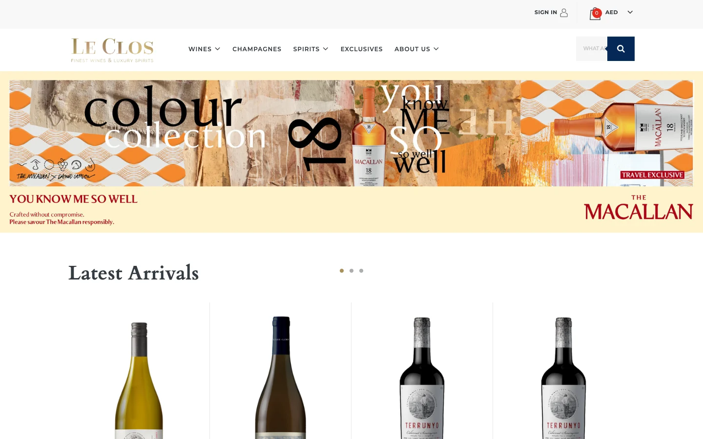 leclos.net desktop homepage